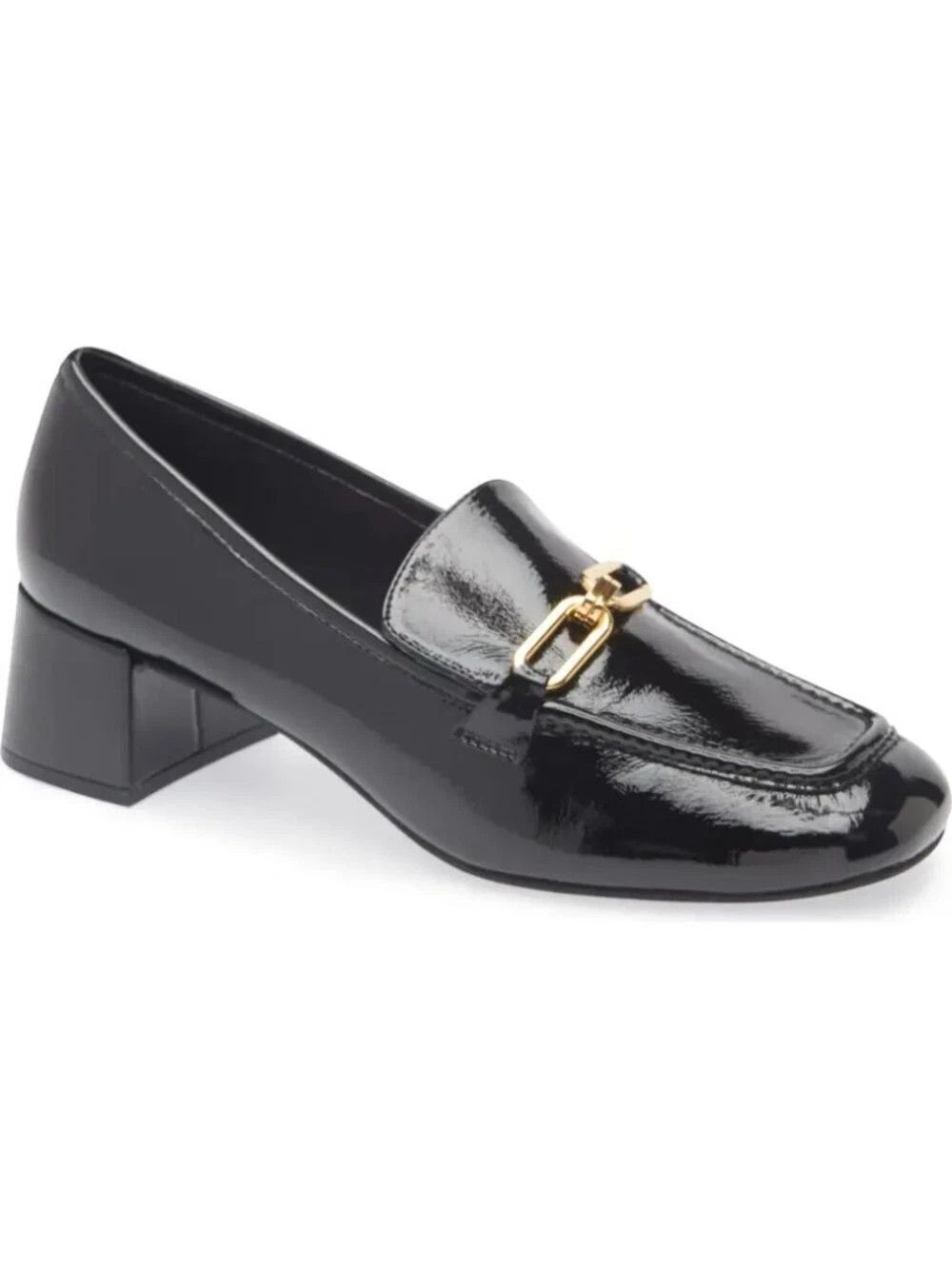 Jeffrey Campbell Archive Black Patent Block Heel Pump. Sz: 7